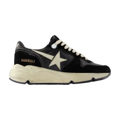 Golden Goose Women's Running Nappa Leather Sneakers In Black