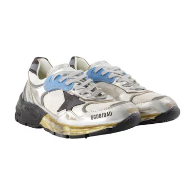 Golden Goose Metallic Star Detail Low Top Sneakers In Multi