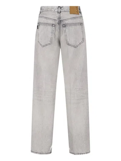 Haikure 5-pocket Trousers With Belt Loops And Contrast Stitching