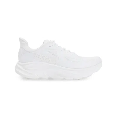Hoka M Bondi 9 Synthetic Fabric Sneakers In White