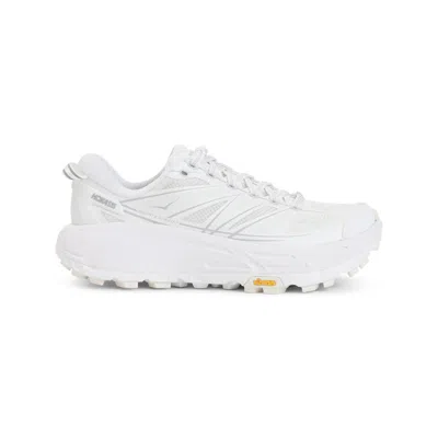 Hoka Mafate Speed 2 Sneakers In White Fabric In White