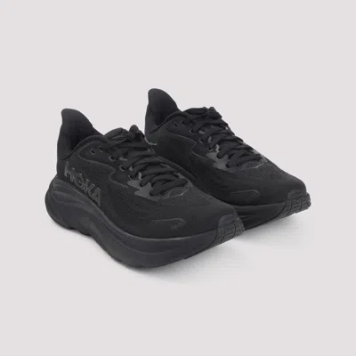 Hoka Clifton 10 Sneaker In Black