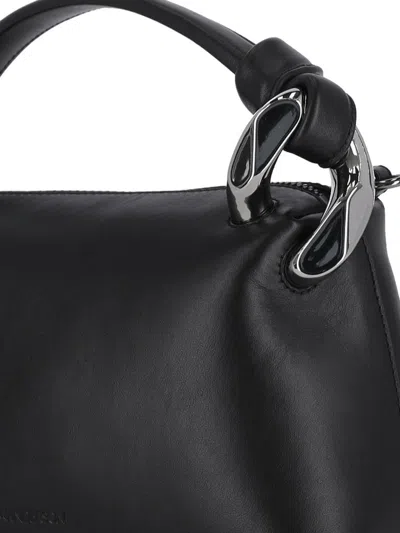 Jw Anderson Corner Small Shoulder Bag In Black