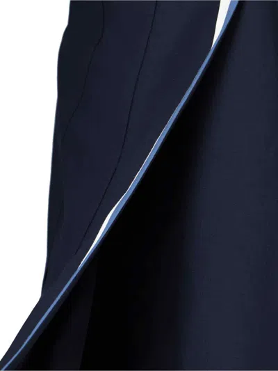 Marni Midi Wallet Skirt In Blue