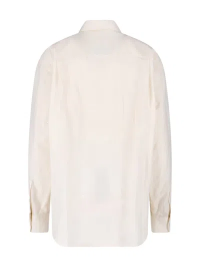 Marni Ruffled Blouse In Neutral