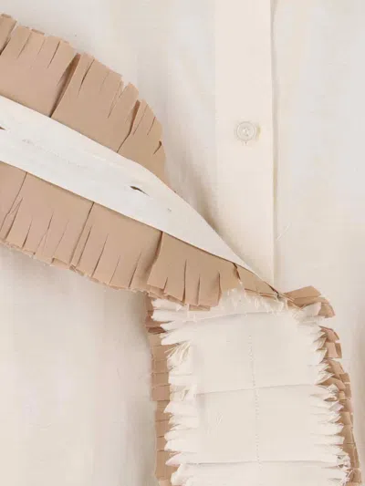 Marni Ruffled Blouse In Neutral