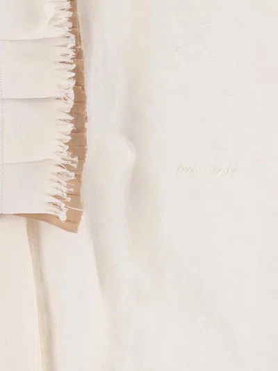 Marni Ruffled Blouse In Neutral
