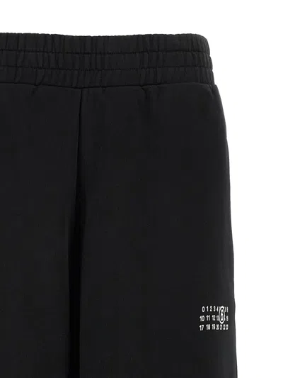 Mm6 Maison Margiela Mm6 By Maison Margiela Numeric Signature' Joggers In Black