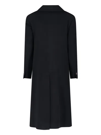 Tagliatore Casual Jacket With Button Detailing And Flap Pockets In Black