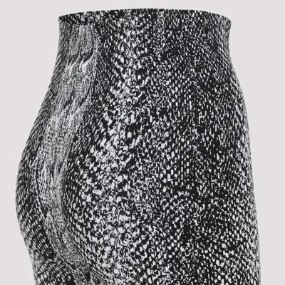 Wolford Python Print High Waist Leggings In Gray