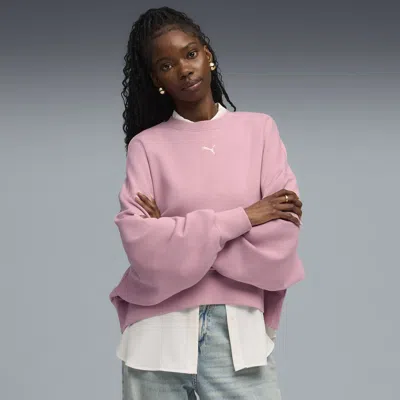 Puma Wardrobe Essentials Women's Oversized Crew Sweatshirt