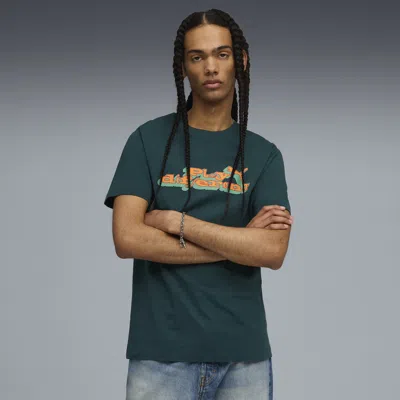 Puma Graphic Play Different T-shirt Men In Green