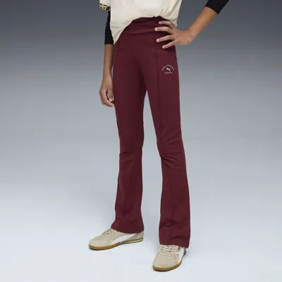 Puma Class Flared Leggings Youth In Brown