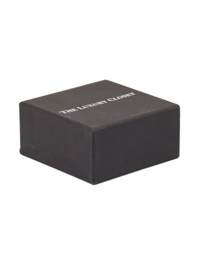 Pre-owned Carolina Herrera Vintage  Ch Wide Band Ring