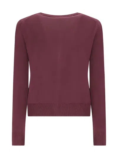 Canessa Button-front Cardigan In Red