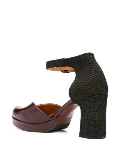 Chie Mihara 80mm Damaho Ankle-strap Block-heel Sandals