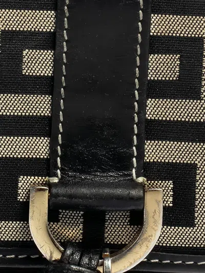 Pre-owned Givenchy Continental Monogram Leather Wallet In Neutral