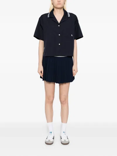 Sporty And Rich Src Cotton Shirt In Black