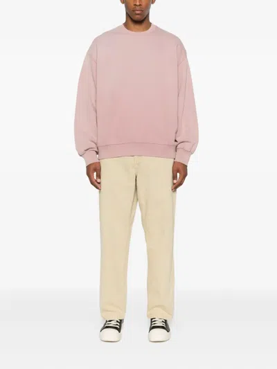 Carhartt Hudson Washed Sweatshirt In Pink