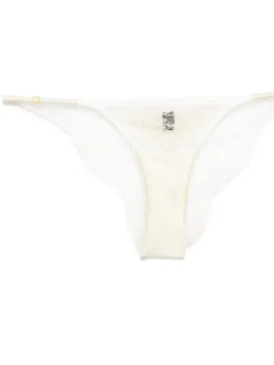Kiki De Montparnasse Tiered Briefs In White