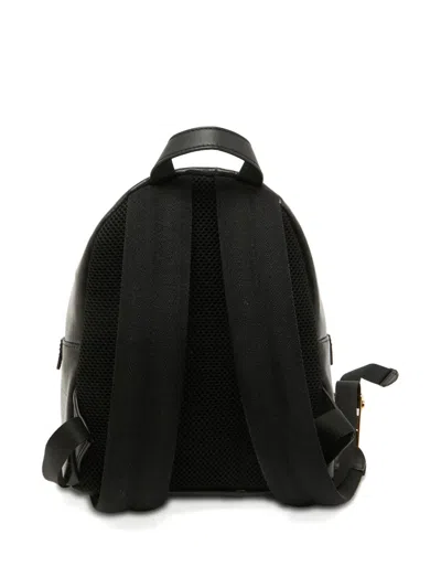 Pre-owned Fendi X Fila Mini Mania Backpack In Black