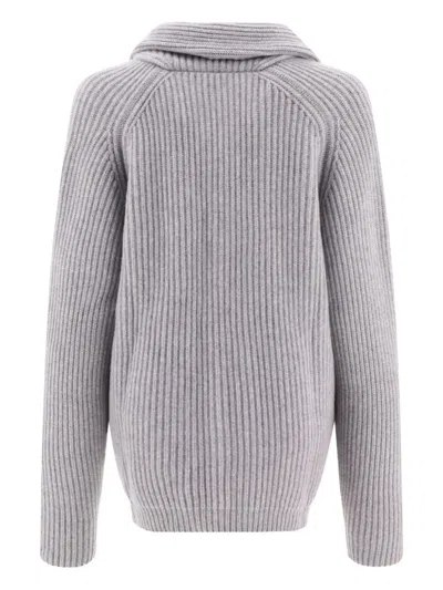Begg X Co Yatch Shawl-collar Ribbed Cardigan