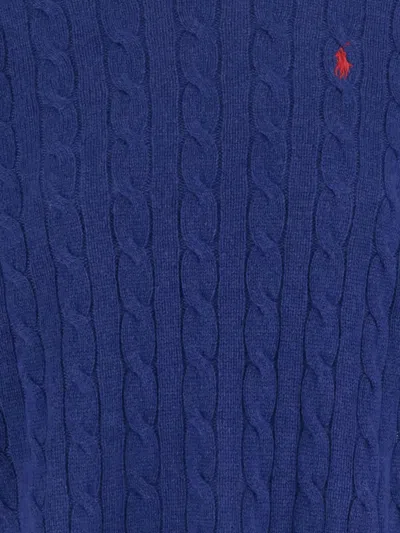 Polo Ralph Lauren Sweater Pull Oversize In Blue