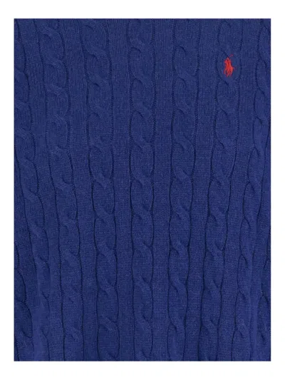 Polo Ralph Lauren Sweater Pull Oversize In Blue