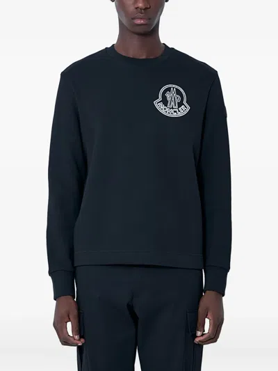 Moncler Men Logo Motif Sweatshirt