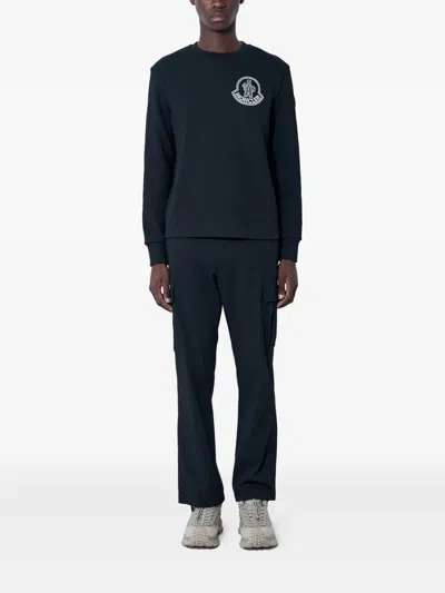 Moncler Men Logo Motif Sweatshirt