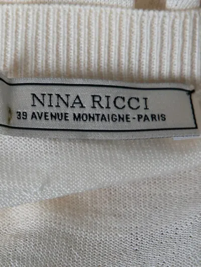 Pre-owned Nina Ricci Lace Cardigan