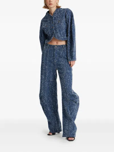 Rotate Birger Christensen Long-sleeve Denim Jacket