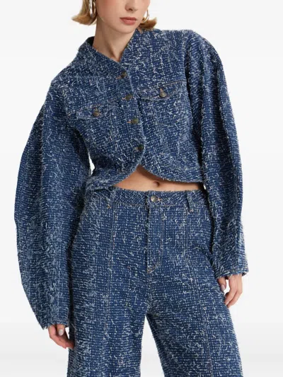 Rotate Birger Christensen Long-sleeve Denim Jacket