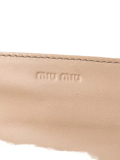 Pre-owned Miu Miu Leather Wallet