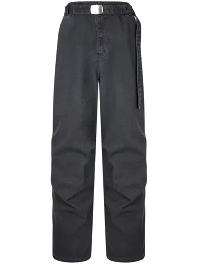 Studio Tomboy Wide-leg Belted Trousers