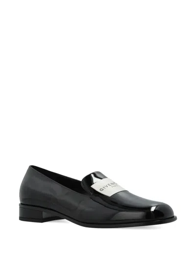 Givenchy Logo-plaque Patent Leather Loafers