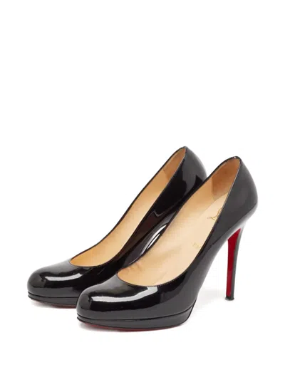 Pre-owned Christian Louboutin 120mm New Simple Patent-leather Pumps