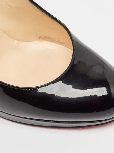 Pre-owned Christian Louboutin 120mm New Simple Patent-leather Pumps