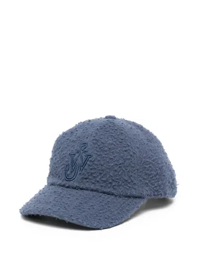 Jw Anderson Baseball Cap In Blue