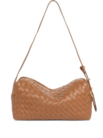Elleme Small Trousse Woven-leather Shoulder Bag