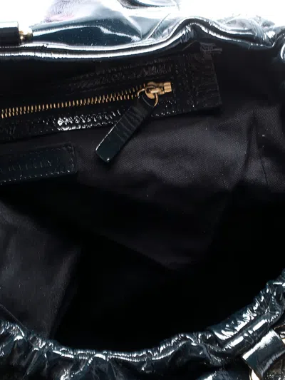 Pre-owned Givenchy Leather Tote Bag In Blue
