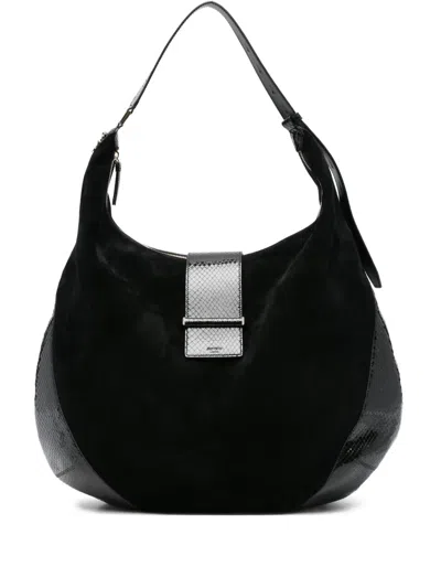 Jimmy Choo Suede-leather Shoulder Bag