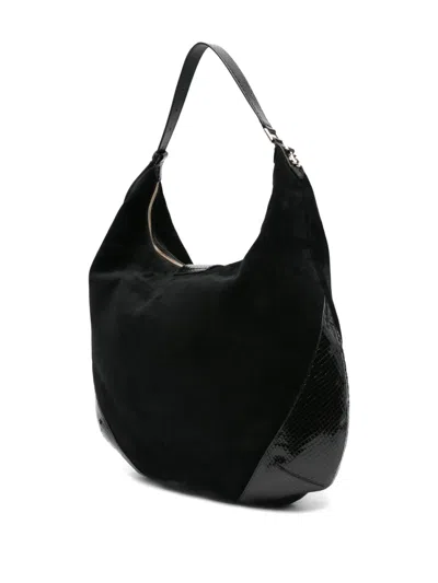 Jimmy Choo Suede-leather Shoulder Bag