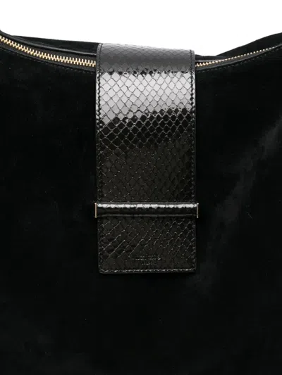 Jimmy Choo Suede-leather Shoulder Bag