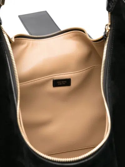 Jimmy Choo Suede-leather Shoulder Bag