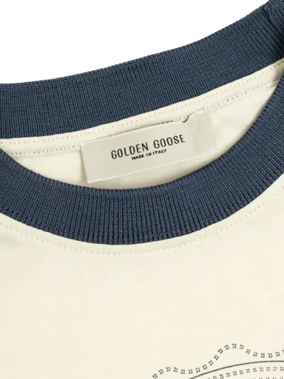 Golden Goose Graphic-print T-shirt In White