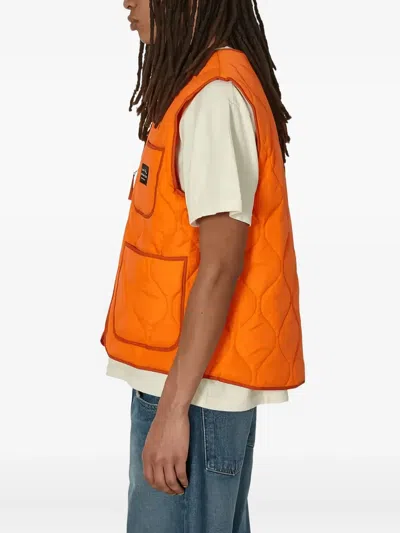 Awake Ny Vests With Logo In Orange