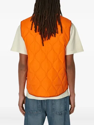 Awake Ny Vests With Logo In Orange