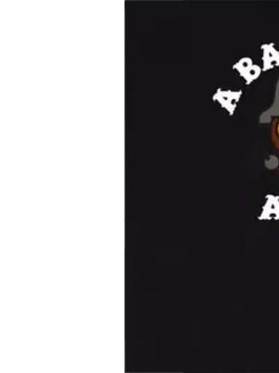 A Bathing Ape Milo Pirate T-shirt In Black