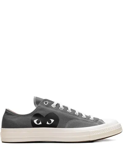 Converse X Comme Des Garcons Play Chuck 70 "grey" Sneakers